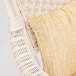 Комплект уличной мебели из ротанга Eloise белый варинант исполнения - 5 | Loft Concept в Рязани