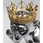 Статуэтка обезьяна в короне серебряная Golden Monkey варинант исполнения - 3 | Loft Concept в Рязани