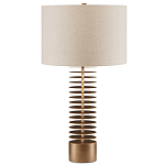 Настольная лампа с корпусом из металлических дисков Skyscraper варинант исполнения - 2 | Loft Concept в Рязани