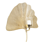 Большой Настенный Подсвечник золотой Лист Пальмы варинант исполнения - 2 | Loft Concept в Рязани