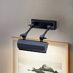 Светильник для картин с призматическим плафоном и двойными регулируемыми шарнирами Elstead Lighting варинант исполнения - 36 | Loft Concept в Рязани