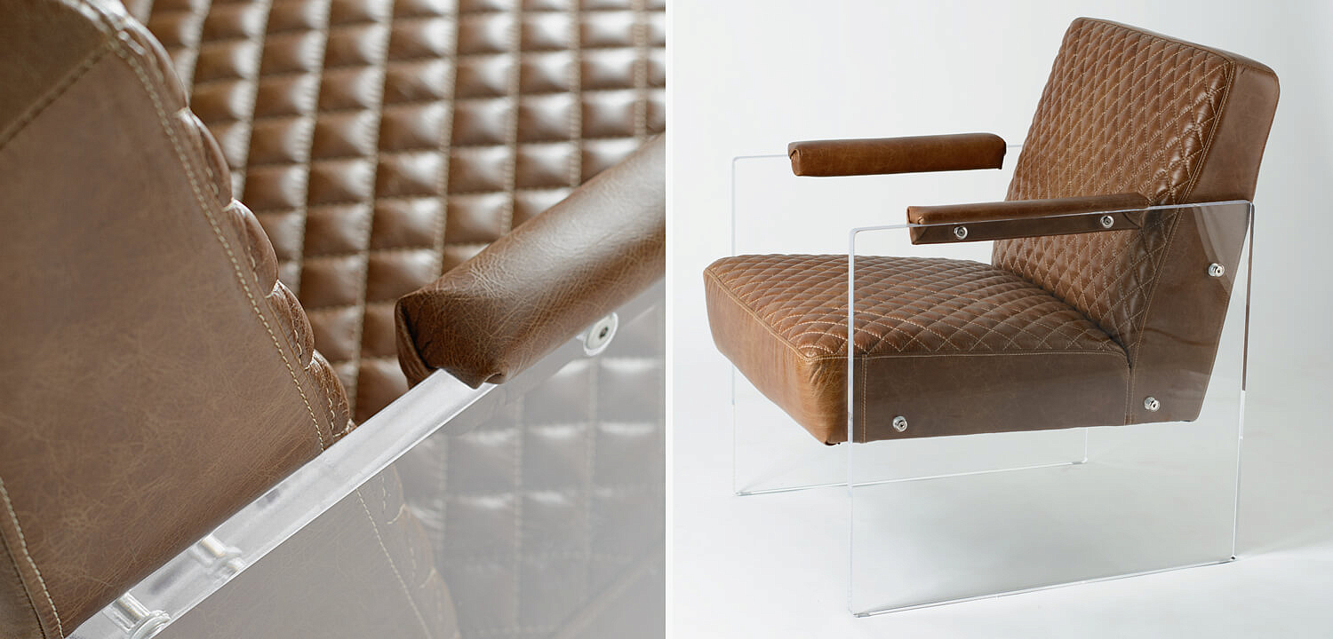 Кресло Gioff Chair натуральная кожа Кресло Gioff Chair натуральная кожа - Loft-Concept в Рязани