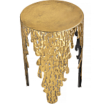 Столик дизайнерский Copper streaks варинант исполнения - 3 | Loft Concept в Рязани