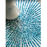 Приставной столик с инкрустацией раковинами устриц Bone Inlay варинант исполнения - 3 | Loft Concept в Рязани