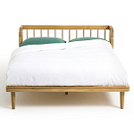 Кровать из массива дуба с пружинным блоком Mateta варинант исполнения - 2 | Loft Concept в Рязани