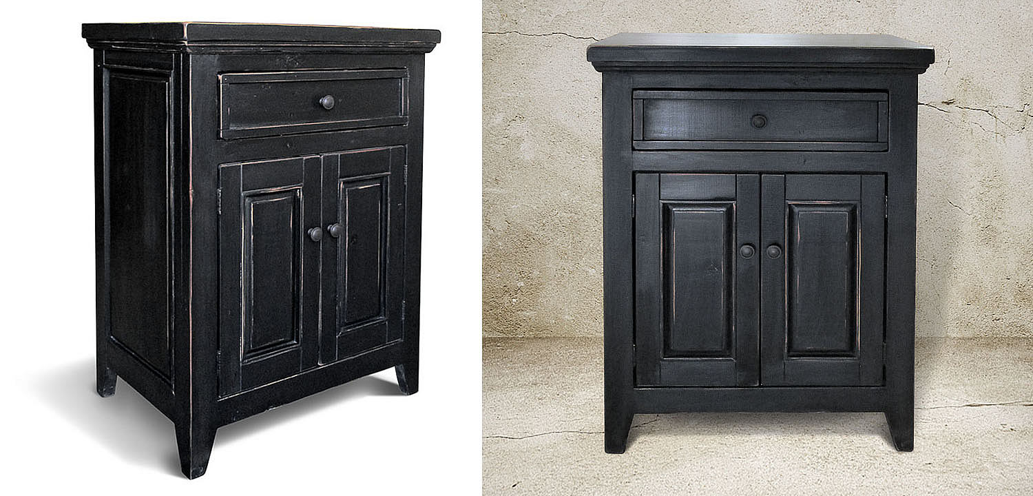 Комод в стиле прованс Geronimo Provence HARMONIE Weathered Charcoal Черный Комод в стиле прованс Geronimo Provence HARMONIE Weathered Charcoal Черный - Loft-Concept в Рязани
