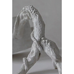 Скульптура «Окаменелый рост», Белый объект варинант исполнения - 3 | Loft Concept в Рязани