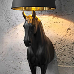 Horse Statue Floor Lamp Большой светильник Черная Лошадь варинант исполнения - 2 | Loft Concept в Рязани