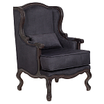 Кресло George Grand Armchair black velour варинант исполнения - 1 | Loft Concept в Рязани