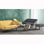 Кресло серое Pauley Grey Armchair варинант исполнения - 5 | Loft Concept в Рязани