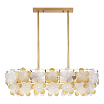 Люстра овальная с цветочными мотивами Light Floral Glow варинант исполнения - 3 | Loft Concept в Рязани