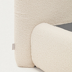 Кровать со съемным бежевым чехлом из ткани букле White Boucle Collection варинант исполнения - 4 | Loft Concept в Рязани