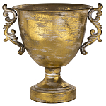 Ваза из металла в античном стиле ARGENTA варинант исполнения - 1 | Loft Concept в Рязани