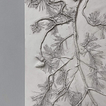 Панно Сосна варинант исполнения - 2 | Loft Concept в Рязани