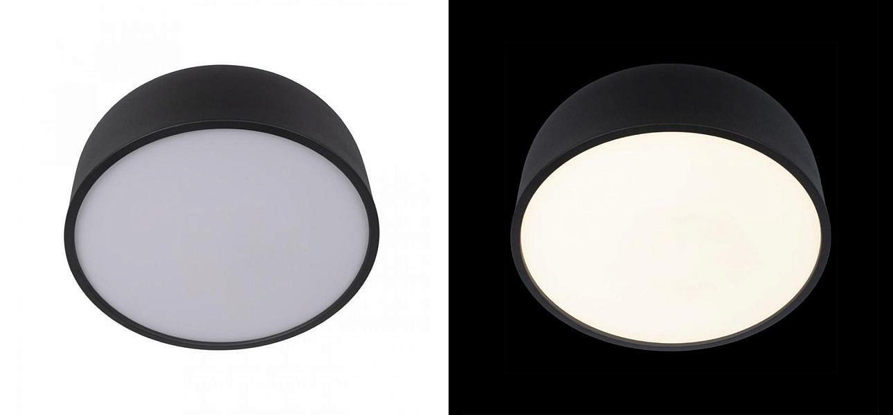 Светильник потолочный круглый Color cup Black Светильник потолочный круглый Color cup Black - Loft-Concept в Рязани