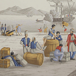 Обои ручная роспись Views of Italy Charvet варинант исполнения - 1 | Loft Concept в Рязани