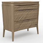 Комод из массива дуба с 3-мя ящиками Tasteful Furniture варинант исполнения - 1 | Loft Concept в Рязани