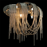 Бра с металиическими цепочками и дугообразными элементами Atlantis Chain варинант исполнения - 6 | Loft Concept в Рязани