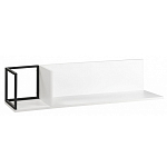 Полка навесная белая открытая Strict Lines  варинант исполнения - 2 | Loft Concept в Рязани