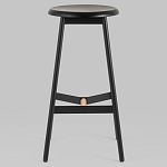 Черный барный стул Knopper варинант исполнения - 4 | Loft Concept в Рязани