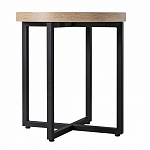 Стол журнальный круглый в стиле лофт Urban Style Space 2 варинант исполнения - 2 | Loft Concept в Рязани