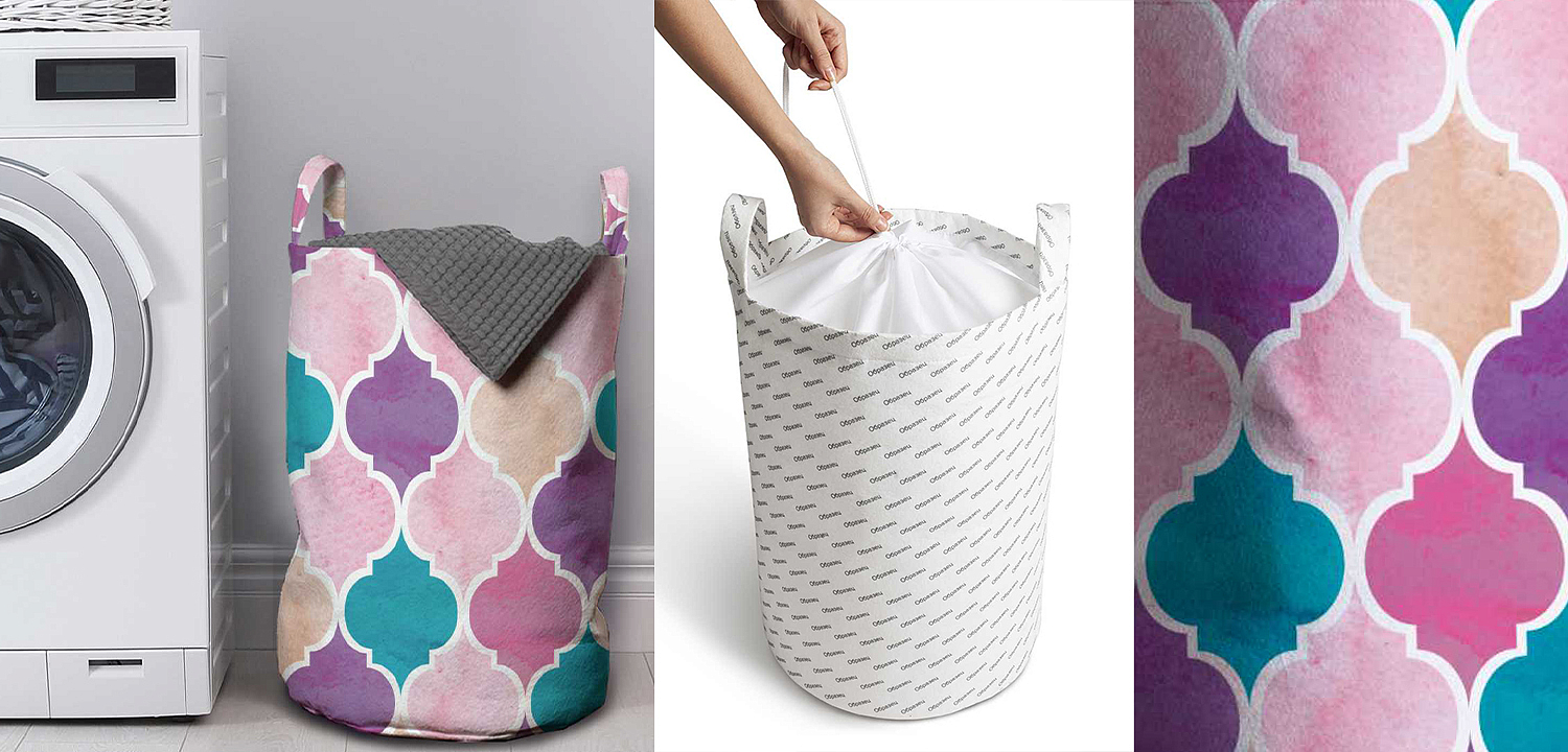 Корзина Purple Ornament Basket Корзина Purple Ornament Basket - Loft-Concept в Рязани