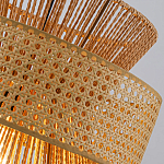 Подвесной светильник с абажуром из натуральных материалов Light Inside the Cell варинант исполнения - 5 | Loft Concept в Рязани