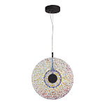 Подвесной светильник из фактурного двойного стекла Heterochromia варинант исполнения - 1 | Loft Concept в Рязани