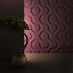 Гипсовая 3D Панель M-25 варинант исполнения - 2 | Loft Concept в Рязани