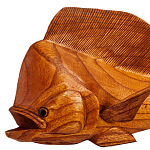 Статуэтка деревянная в виде рыбы Fish of the World варинант исполнения - 2 | Loft Concept в Рязани