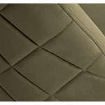 Стул велюровый хаки на золотистых металлических ножках Vendramin Chair варинант исполнения - 4 | Loft Concept в Рязани