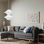 Подвесной вязаный белый светильник «Звезда Востока 02» варинант исполнения - 1 | Loft Concept в Рязани