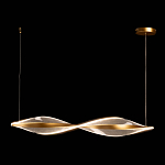 Люстра линейная с изогнутым плафоном Wave Line варинант исполнения - 3 | Loft Concept в Рязани