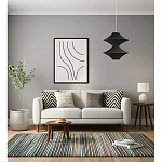 Подвесной вязаный черный светильник «Звезда Востока 02» варинант исполнения - 2 | Loft Concept в Рязани