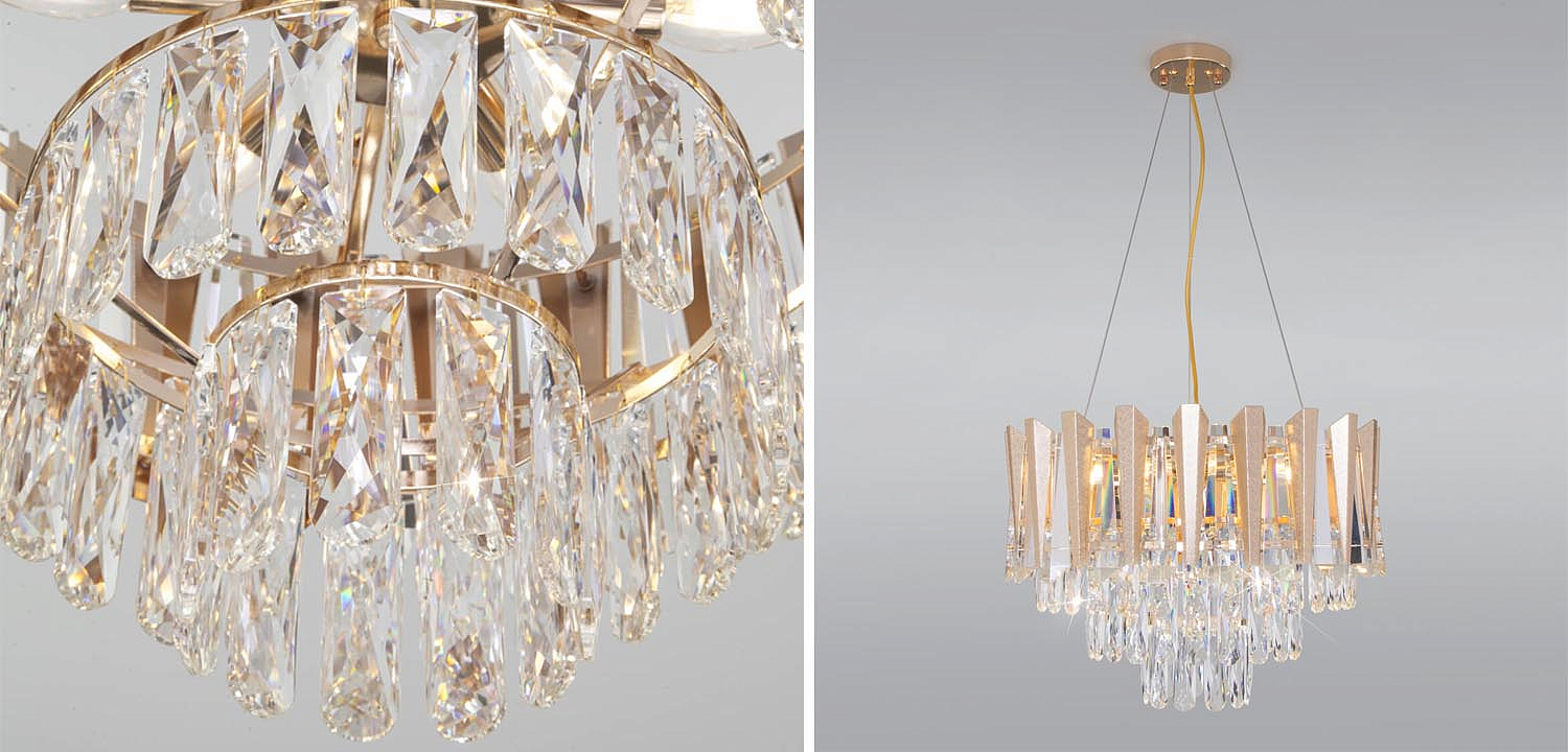 Люстра Crystal Edge Chandelier Люстра Crystal Edge Chandelier - Loft-Concept в Рязани