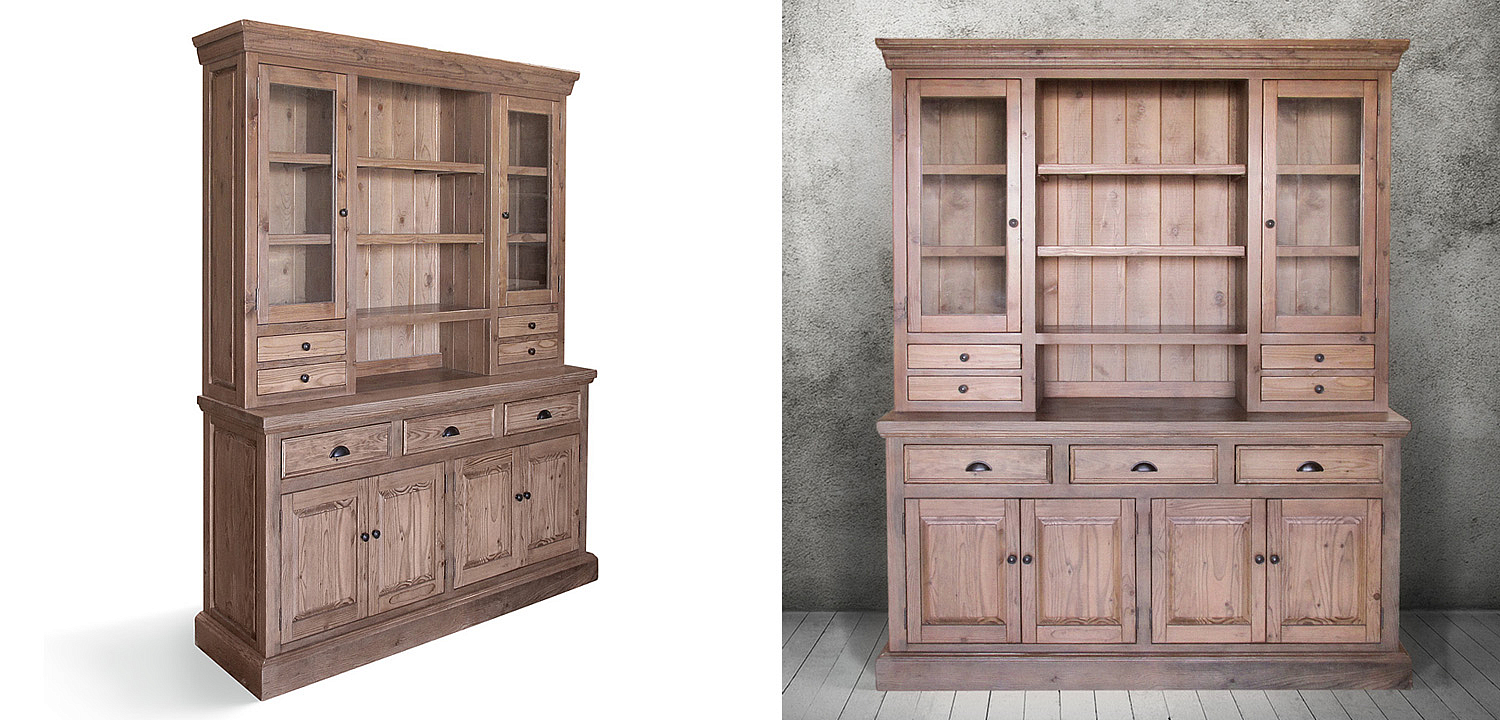 Шкаф Lazzaro Provence HARMONIE British Tan big Шкаф Lazzaro Provence HARMONIE British Tan big - Loft-Concept в Рязани
