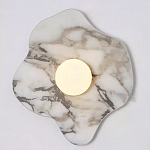 Бра с основанием волнистой формы Shaw Marble Lighting варинант исполнения - 1 | Loft Concept в Рязани