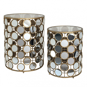 Набор из 2-х дизайнерских столов Mirror Bay