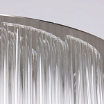 Люстра круглая с прозрачными стеклянными трубками Nembus варинант исполнения - 9 | Loft Concept в Рязани