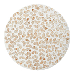 Столик с инкрустацией с перламутровым узором Jean Cream варинант исполнения - 2 | Loft Concept в Рязани