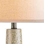 Настольная лампа на бетонном каркасе Polished Concrete Column варинант исполнения - 1 | Loft Concept в Рязани