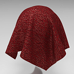 Мебельная ткань Шенилл бордовый цвет 138 см T4-23 варинант исполнения - 2 | Loft Concept в Рязани