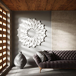 Гипсовая 3D Панель DRAGON SCALE - A  B  C  D варинант исполнения - 1 | Loft Concept в Рязани