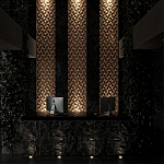 Гипсовая 3D панель с принтографией PM-43 варинант исполнения - 1 | Loft Concept в Рязани