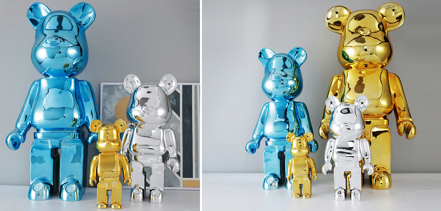 Статуэтка Bearbrick Silver Статуэтка Bearbrick Silver - Loft-Concept в Рязани