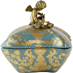 Фарфоровая шкатулка Angel with a rose варинант исполнения - 1 | Loft Concept в Рязани