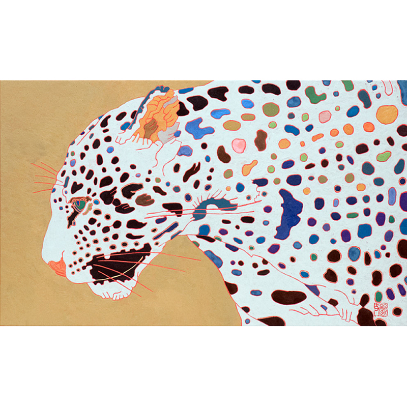 Картина Белый Ягуар White Predatory Jaguar Мульти Картина Белый Ягуар White Predatory Jaguar Мульти в Рязани | Loft Concept