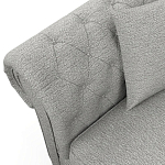 Мебельная ткань Шенилл серый цвет 138 см T4-29 варинант исполнения - 8 | Loft Concept в Рязани