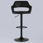 Барный стул черного цвета Strohach варинант исполнения - 3 | Loft Concept в Рязани