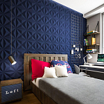 Гипсовая 3D Панель M-101 варинант исполнения - 2 | Loft Concept в Рязани